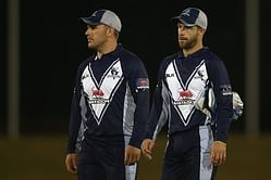 Aaron Finch and Matthew Wade fined for showing dissent during Matador One Day Cup match