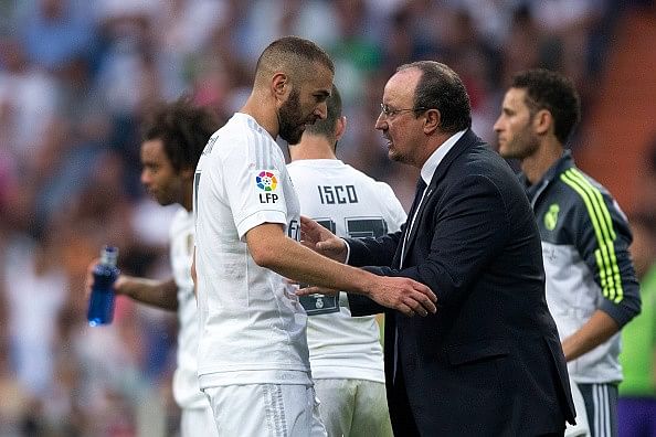 Real Madrid striker Karim Benzema says he is fed up with being substituted by Rafa Benitez