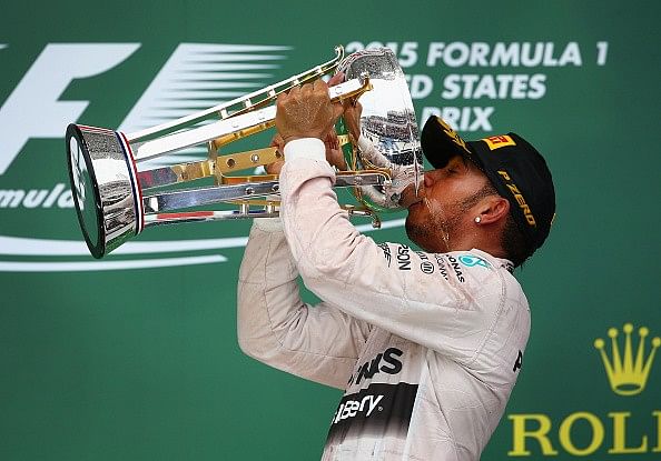 Lewis Hamilton wins US Grand Prix, takes 3rd World Championship