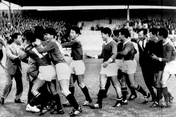 North Korea defeated a heavily favoured Italy team in the 1966 World Cup in England
