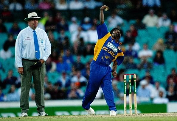 Why was Muralitharan's bowling action considered legal?