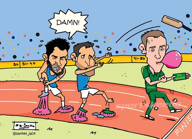 Morne Traps Team India!