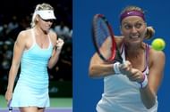 Maria Sharapova Petra Kvitova 2015 WTA Finals Singapore