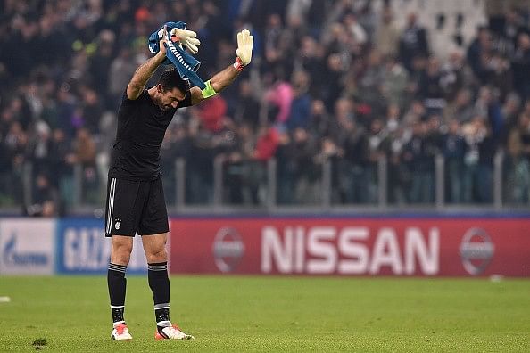 Gianluigi Buffon most minutes Juventus player history