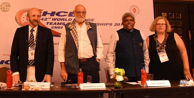 HCL 42nd World Bridge Teams Championships finals to be held on 10th October, Saturday
