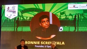 We want to make football a viable career option in India: Ronnie Screwvala, Founder, U sports