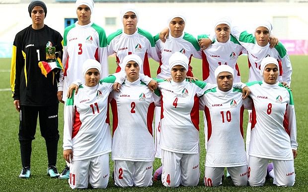 Reports: Eight members of Iran's national women's team have been revealed to be men