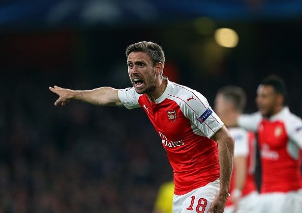 Nacho Monreal Arsenal Champions League Bayern