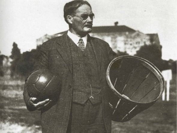 when was basketball invented year Naismith james basketball invented education instructor physical