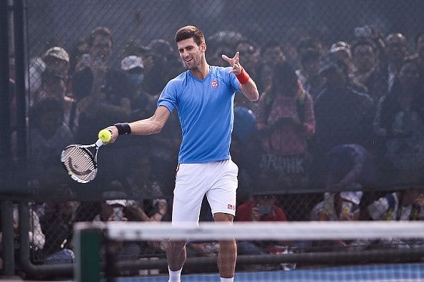 Video: Novak Djokovic shows his class with an incredible new shot