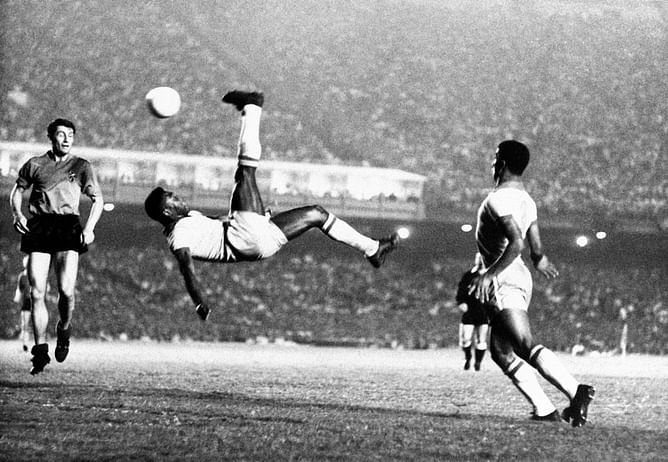 How Pele made the bicycle kick famous