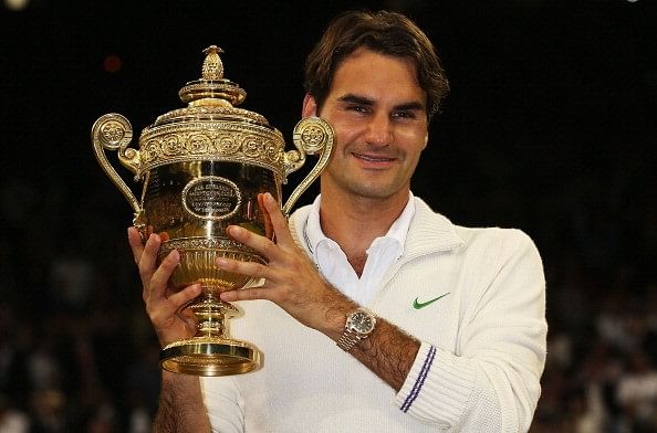 Roger Federer Wimbledon 2012