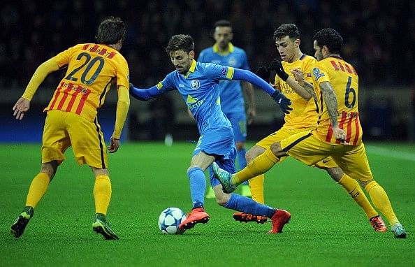 Sergi Roberto Barcelona BATE