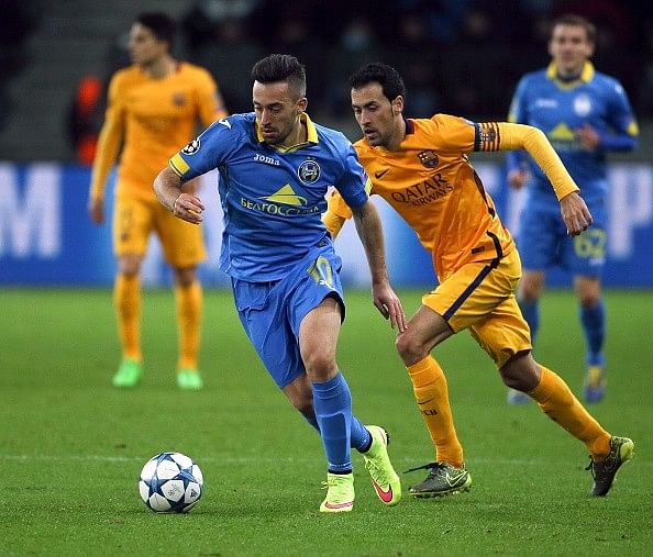 Sergio Busquets Barcelona BATE