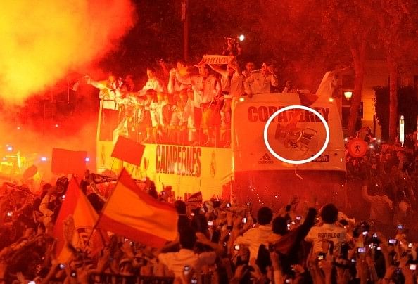 Sergio Ramos drops Copa Del Rey bus parade