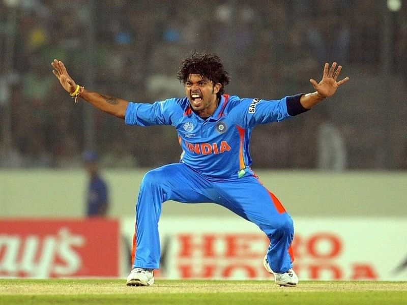 Sreesanth gave runs at an alarming rate in the 2011 World Cup