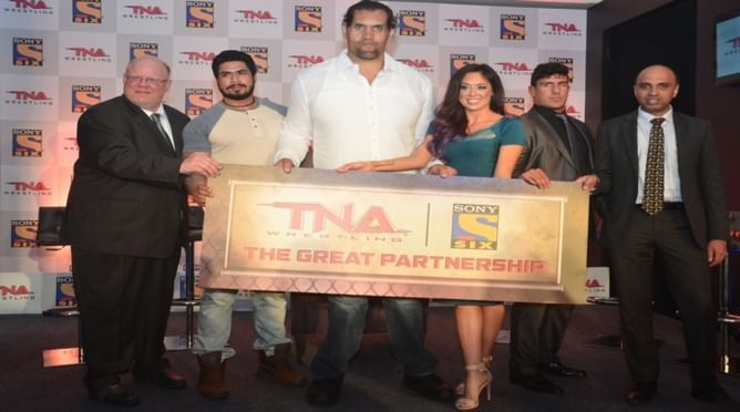 Sony SIX and TNA announce plans to host 3 live events and a talent hunt in India