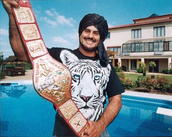 Tiger Jeet Singh won many championships during his professional wrestling career