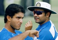Virender Sehwag Sourav Ganguly.