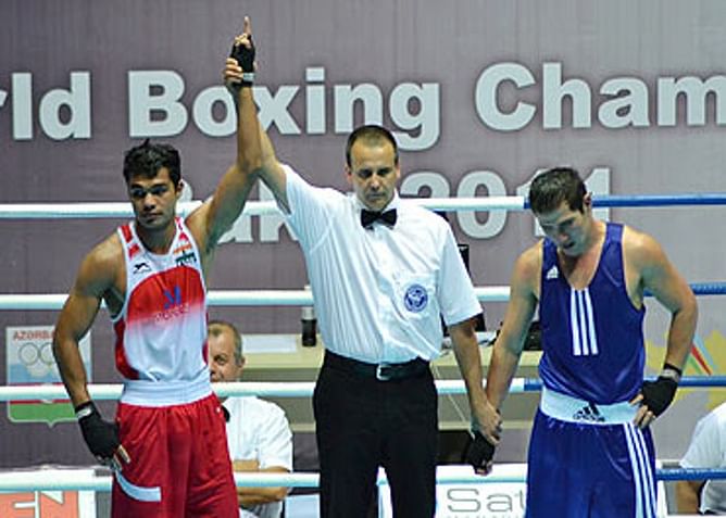 AIBA World Boxing Championships 2015: Thapa and Yadav rampage into the quarterfinals