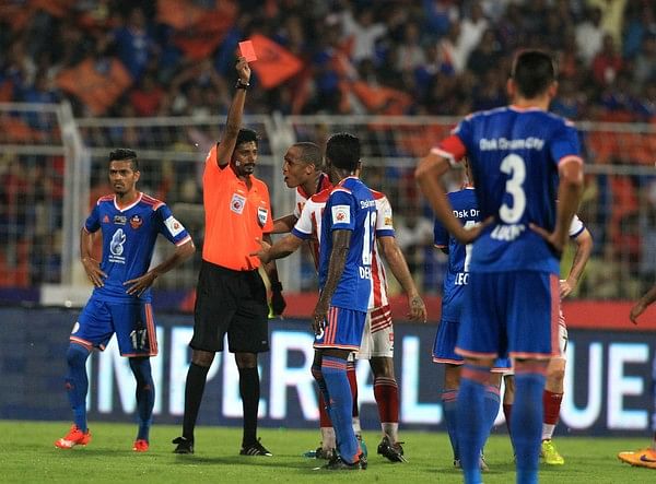 FC Goa Atletico de Kolkata Red Card Sahni