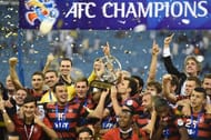 Western Sydney Wanderers celebrating their 2014 AFC Champions League triumph