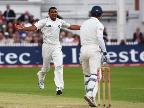 Zaheer Khan India England Trent Bridge