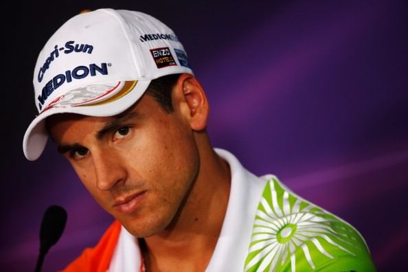 Former Sauber driver Adrian Sutil