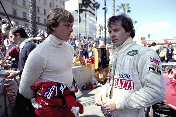 Gilles Villeneuve Didier Pironi 1981 Ferrari