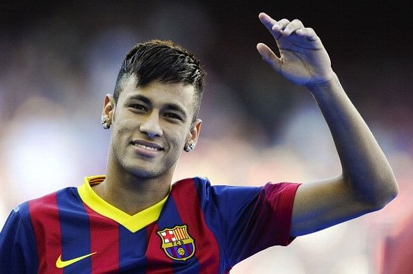 Neymar has been ever-present on the left wing for Barcelona since signing from Santos in 2013