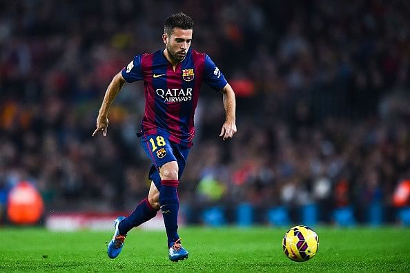 Left-back Jordi Alba has been an integral part of Barcelona&#039;s success after signing from Valencia