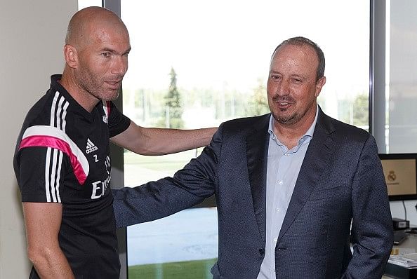 Zidane tipped to replace Benitez as Real Madrid coach by Rivaldo