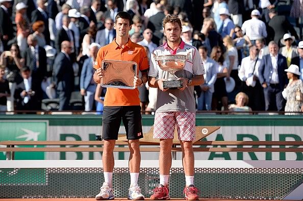 Djokovic Stan Wawrinka 2015 French Open
