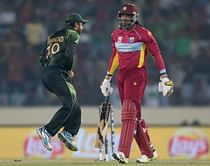 Chris Gayle and Ahmed Shehzad indulge in some banter on Twitter