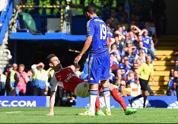 Laurent Koscielny feels experience is the key to fend off Diego Costa's on-field theatrics