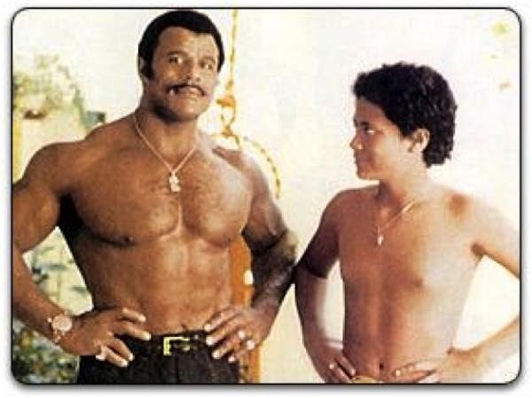 Rocky was not the ideal role model for Dwayne