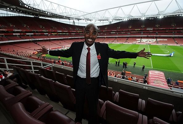 Mo Farah admits he wanted his son's middle name to be 'Arsenal'