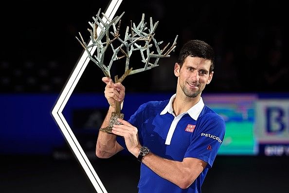 Novak Djokovic Paris Masters 2015