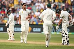 Mitchell Starc criticised for giving aggressive send-off to debutant Mitchell Santner
