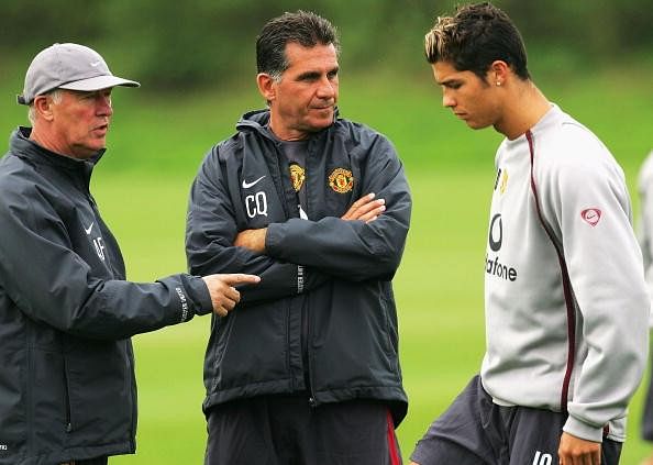 Cristiano Ronaldo was reduced to tears by Sir Alex Ferguson's famous 'hairdryer' treatment
