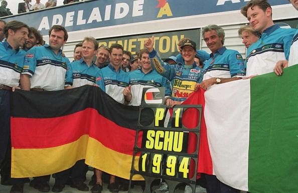 Transformer Slud Blossom RELIVE the 1994 Australian Grand Prix - Michael Schumacher's first  championship