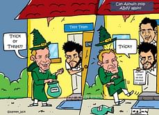 ABdV's "trick or treat" to Kohli!