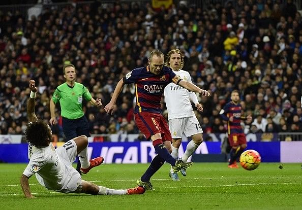 Andres Iniesta El Clasico