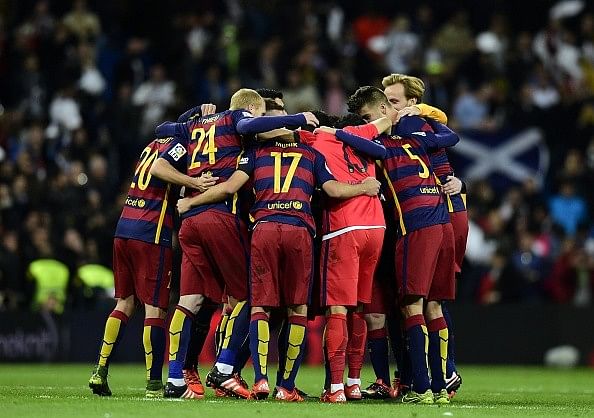 Neymar helps Barcelona hammer Real Madrid 4-0 at the Santiago Bernabeu