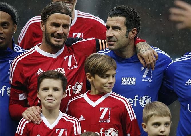Best photos from the UNICEF Match for Children at Old Trafford