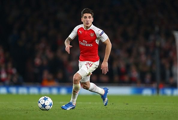 Arsenal right back Hector Bellerin