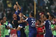 Chennaiyin Bruno Pelissari goal Delhi Dynamos