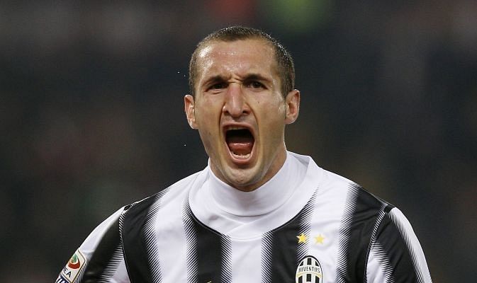 Top left footed players in FIFA 16 - Giogio Chiellini