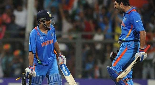 MS Dhoni and Yuvraj Singh