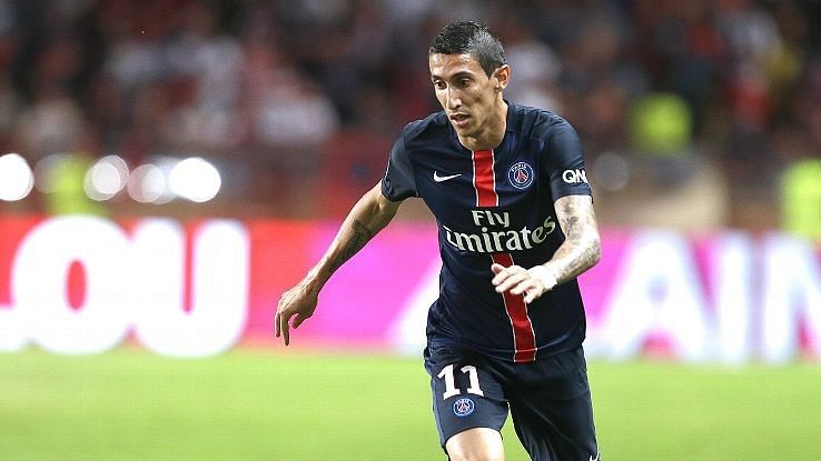 Top left footed players in FIFA 16 - Angel di Maria